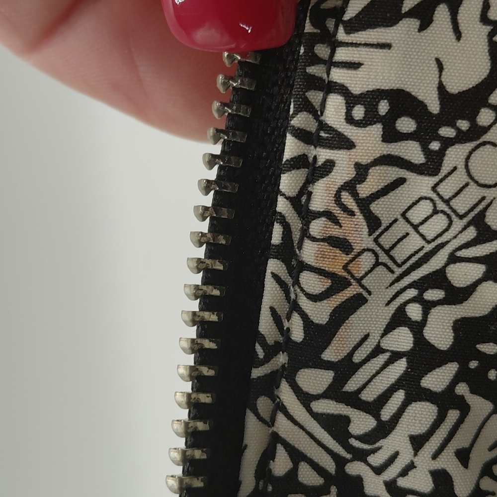 Rebecca Minkoff Black Pebbled Leather Wristlet Clutch - Picture 6 of 8